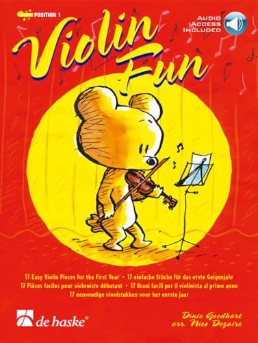 Imagen de archivo de DINIE GOEDHART : VIOLIN FUN - VIOLON - RECUEIL + ENREGISTREMENT(S) EN LIGNE a la venta por Rheinberg-Buch Andreas Meier eK