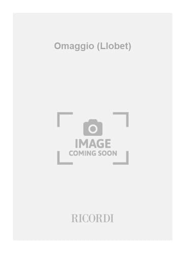 9790041293905: Omaggio (llobet) guitare