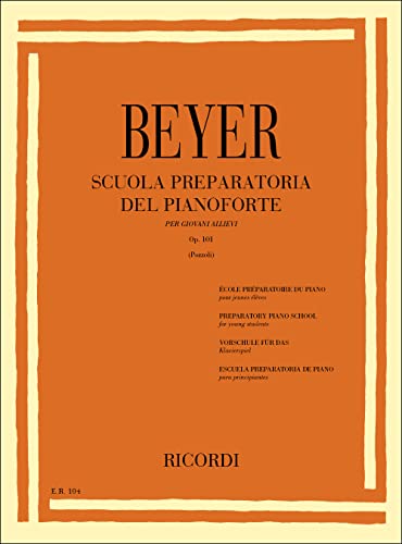 Stock image for Scuola Preparatoria Del Pianoforte Op 101 for sale by PBShop.store US