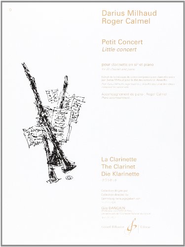 9790043038481: Petit Concert pour clarinette en si bmol et piano