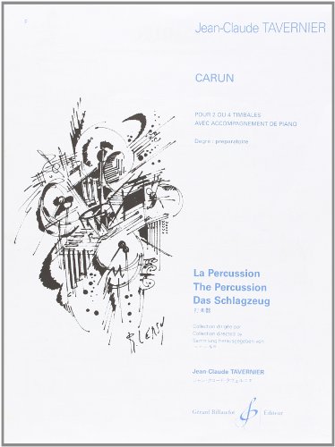 Immagine dell'editore per CARUN - 2 OU 4 TIMBALES ET PIANO venduto da Livre et Partition en Stock