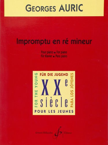 Imagen de archivo de Impromptu en Re Mineur a la venta por Ammareal