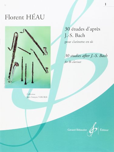 Stock image for 30 Etudes d'Aprs J.S. Bach Volume 1 for sale by medimops