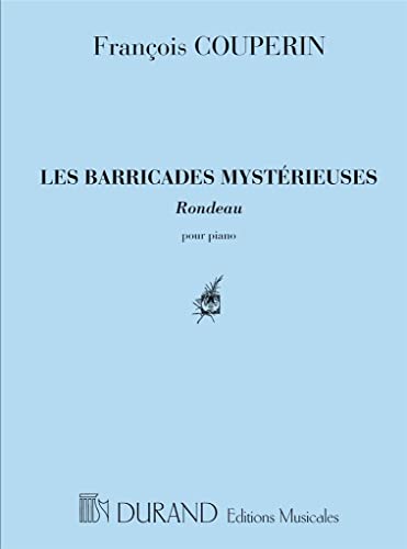 Beispielbild fr Barricades Mysterieuses Piano zum Verkauf von Livre et Partition en Stock