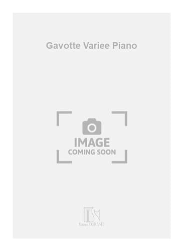 9790044006540: Gavotte Variee Piano