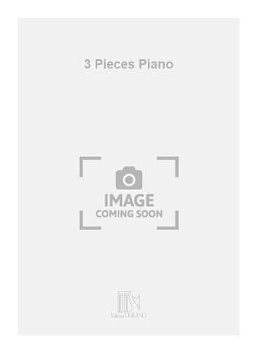 Beispielbild fr 3 pieces pour pianoEvocation, barcarolle et scherzo zum Verkauf von Smartbuy
