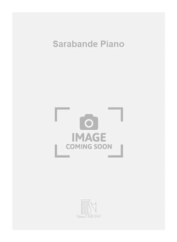 Beispielbild fr Sarabande pour piano zum Verkauf von Smartbuy