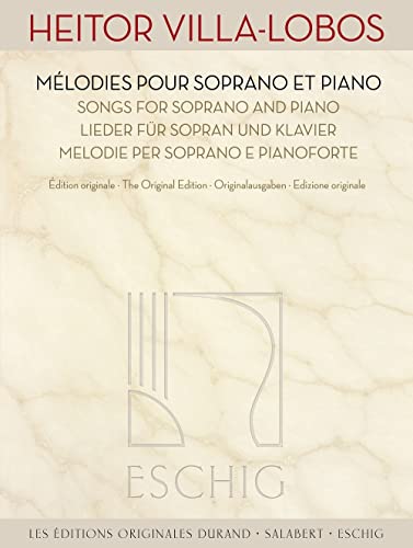 9790044094974: VILLA LOBOS - Oeuvres pour soprano et piano