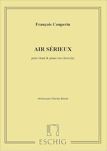 Beispielbild fr Air Serieux Cht-Piano (Revision Charles Bouvet zum Verkauf von Livre et Partition en Stock