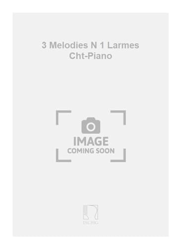 Beispielbild fr Diot 3 Melodies N 1 Larmes Cht-PianoVocal and Piano zum Verkauf von Smartbuy