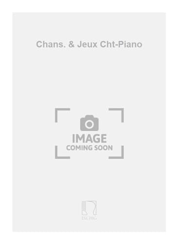 Stock image for Mihalovici Chans. & Jeux Cht-PianoVocal and Piano for sale by Smartbuy