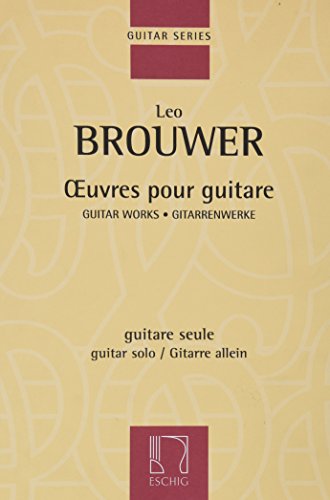 9790045045029: Oeuvres pour guitare - Guitare