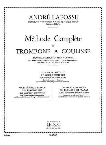 9790046172373: METHODE De Trombone A Coulisse Volume 1