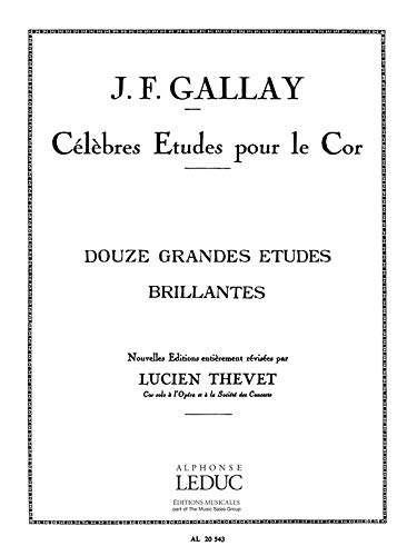 9790046205439: Jacques-francois gallay: 12 grandes etudes brillantes, op 43