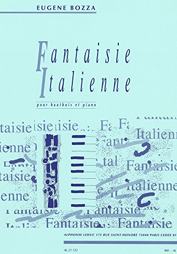 9790046211522: Eugene bozza: fantaisie italienne (oboe/piano)