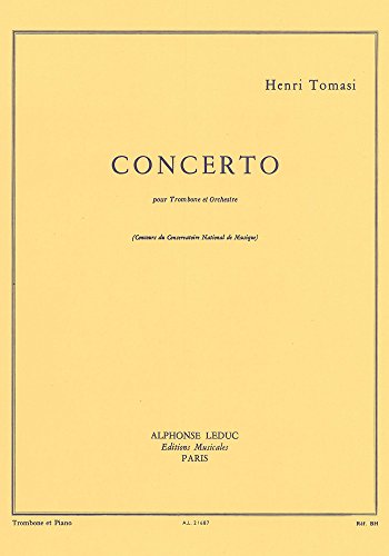 9790046216879: Tomasi: concerto(trombone orchestre) trombone et piano