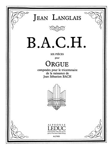 9790046279058: Jean langlais: b.a.c.h. (organ)