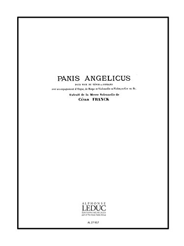 Imagen de archivo de Panis angelicus a la venta por Livre et Partition en Stock