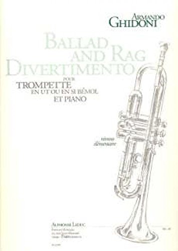 9790046293986: Armando ghidoni: ballad and rag divertimento (trumpet/piano)