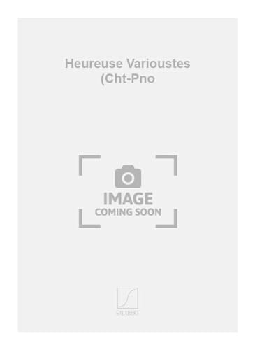 Stock image for Monnot Heureuse Varioustes (Cht-Pno : Vocal and Piano for sale by Smartbuy