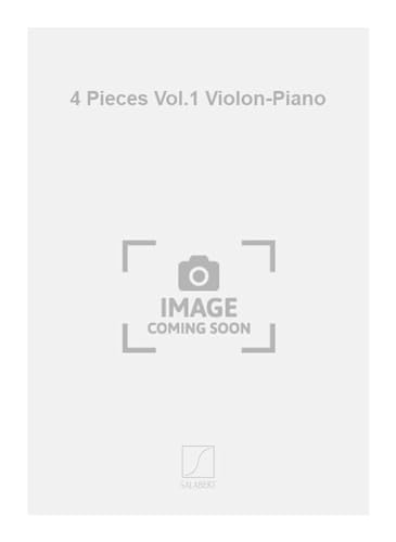 Beispielbild fr Thiriet 4 Pieces Vol.1 Violon-Piano : Violin and Piano zum Verkauf von Smartbuy