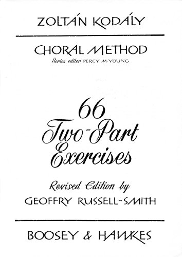 9790060035616: 66 two part exercices chant: 66 Two-Part Exercises. Vol. 6. children's choir.