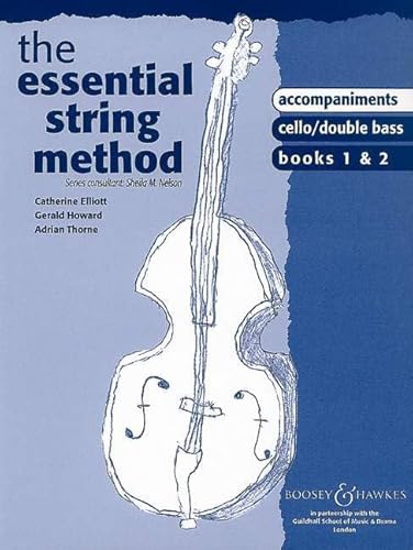 9790060105111: The Essential String Method: Accompaniments to Cello/Double Bass. Vol. 1 and 2. cello (double bass).