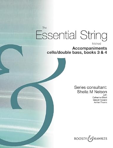 9790060105210: The Essential String Method: Vol. 3 and 4. cello (double bass).