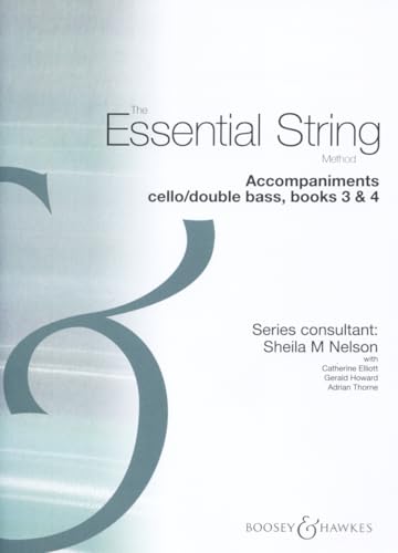 9790060105210: NELSON - Metodo Elemental de Cuerda: Violoncello (Contrabajo) 3 y 4 (Acompaamiento de Piano)