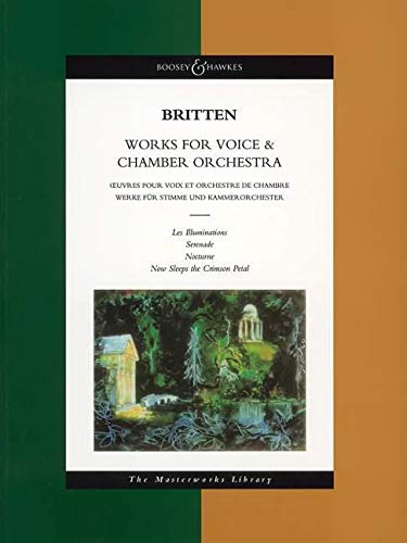 

uvres pour voix et orchestre de chambre