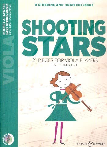 9790060134296: Shooting Stars - 21 Pieces for Viola Players - Easy String Music - Viola - Sheet music + CD - (BH13429)