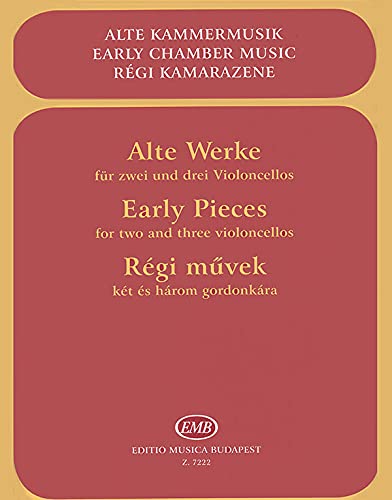 Stock image for Alte werke fur zwei und drei violoncelli for sale by medimops