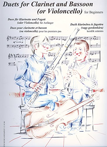 

Duets For Clarinet And Bassoon (Or Violoncello) For Beginners