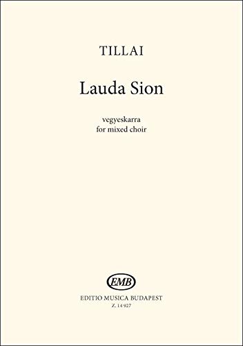 Beispielbild fr Lauda Sion zum Verkauf von Livre et Partition en Stock