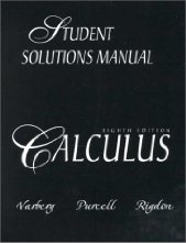 Stock image for Calculus 8ed Student Solutions Manual for sale by HPB-Red