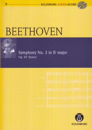 Beispielbild fr Symphony No. 3 Eb major op. 55 - ""Eroica"" - orchestra - study score + CD - (EAS 109) zum Verkauf von WeBuyBooks