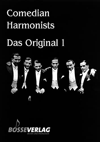 9790201104331: Comedian Harmonists -Das Original. Band 1 - 4-5 male Voices, Piano - SCORE