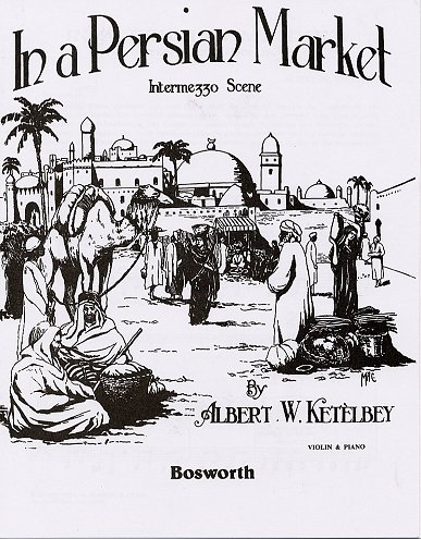 9790201615431: Albert ketelbey: in a persian market (violin/piano)