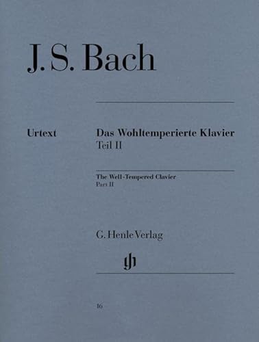 Imagen de archivo de The Well-Tempered Clavier Part II BWV 870-893 a la venta por PBShop.store US