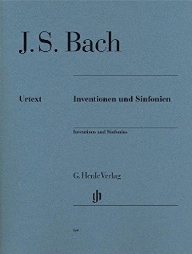 9790201800646: Inventionen und Sinfonien BWV 772-801