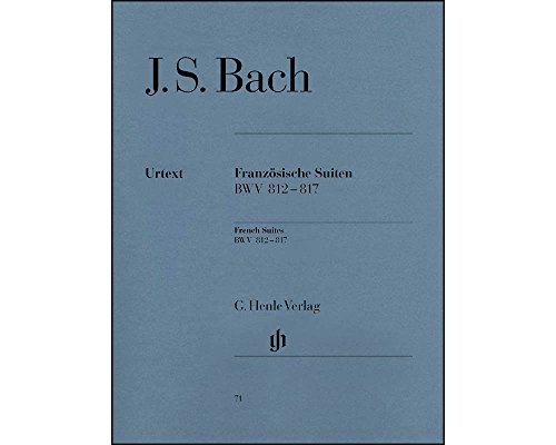 9790201800714: French Suites BWV 812-817 - piano - (HN 71)