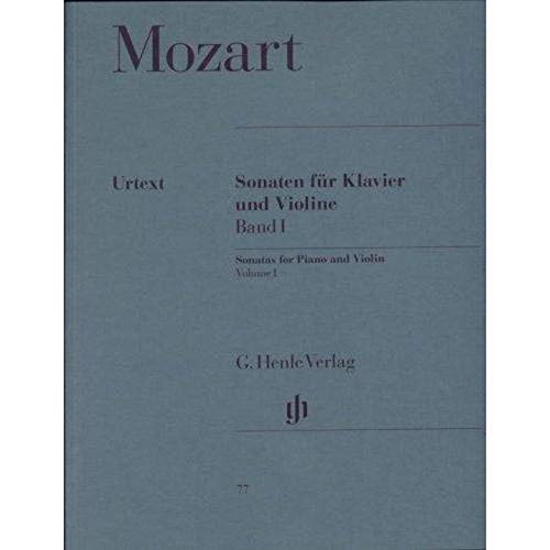 Sonatas for Piano and Violin Vol. 1 - piano and violin - (HN 77) - Wolfgang Amadeus Mozart,Wolf-Dieter Seiffert