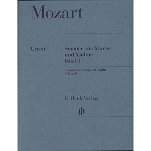 Sonatas for Piano and Violin Vol. 2 - piano and violin - (HN 78) - Wolfgang Amadeus Mozart,Wolf-Dieter Seiffert