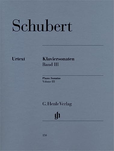 Stock image for Klaviersonaten, Band III (Frhe und unvollendete Sonaten) for sale by medimops