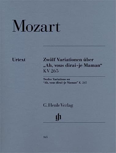 9790201801650: Variations-Ah vous dirai-Maman-K265(300e) - Piano