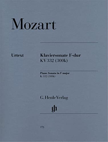Stock image for Klaviersonate F-dur KV 332 (300k) for sale by medimops