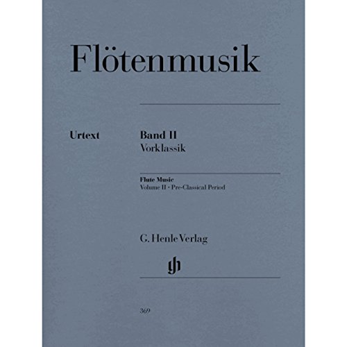 Beispielbild fr Flotenmusik II. Vorklassik. zum Verkauf von FIRENZELIBRI SRL