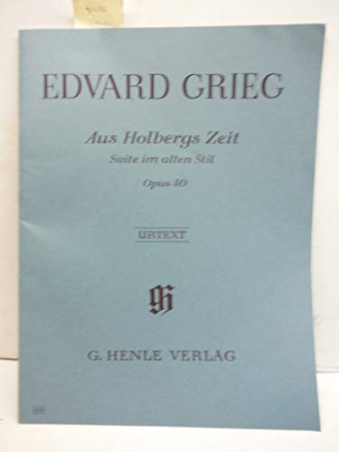Stock image for Aus Holbergs Zeit Suite for sale by GreatBookPrices