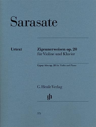 Imagen de archivo de Zigeunerweisen op. 20 fr Violine und Klavier a la venta por medimops