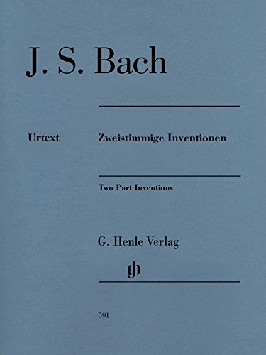 Beispielbild fr Two Part Inventions Piano Revised Edition (Multilingual Edition) zum Verkauf von Big River Books